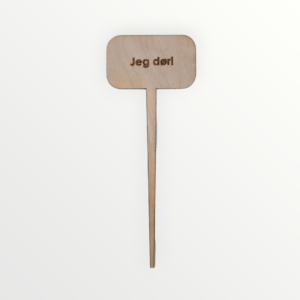 Jeg dør!