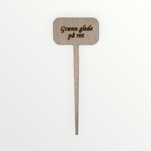 Grønn glede på rot